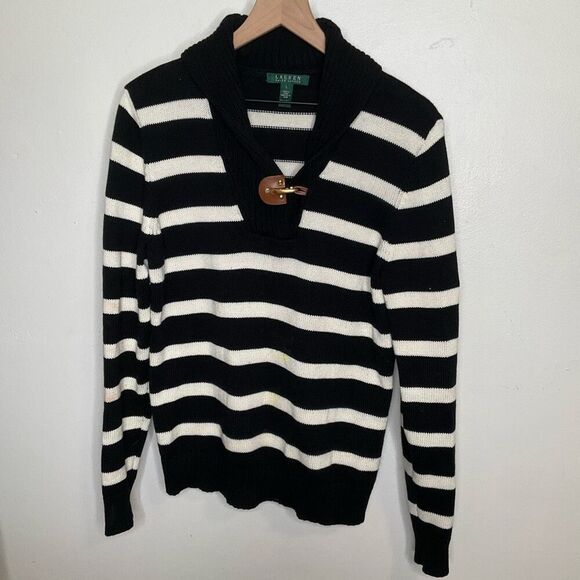 Ralph Lauren Stripe Sweater - Picture 1 of 4